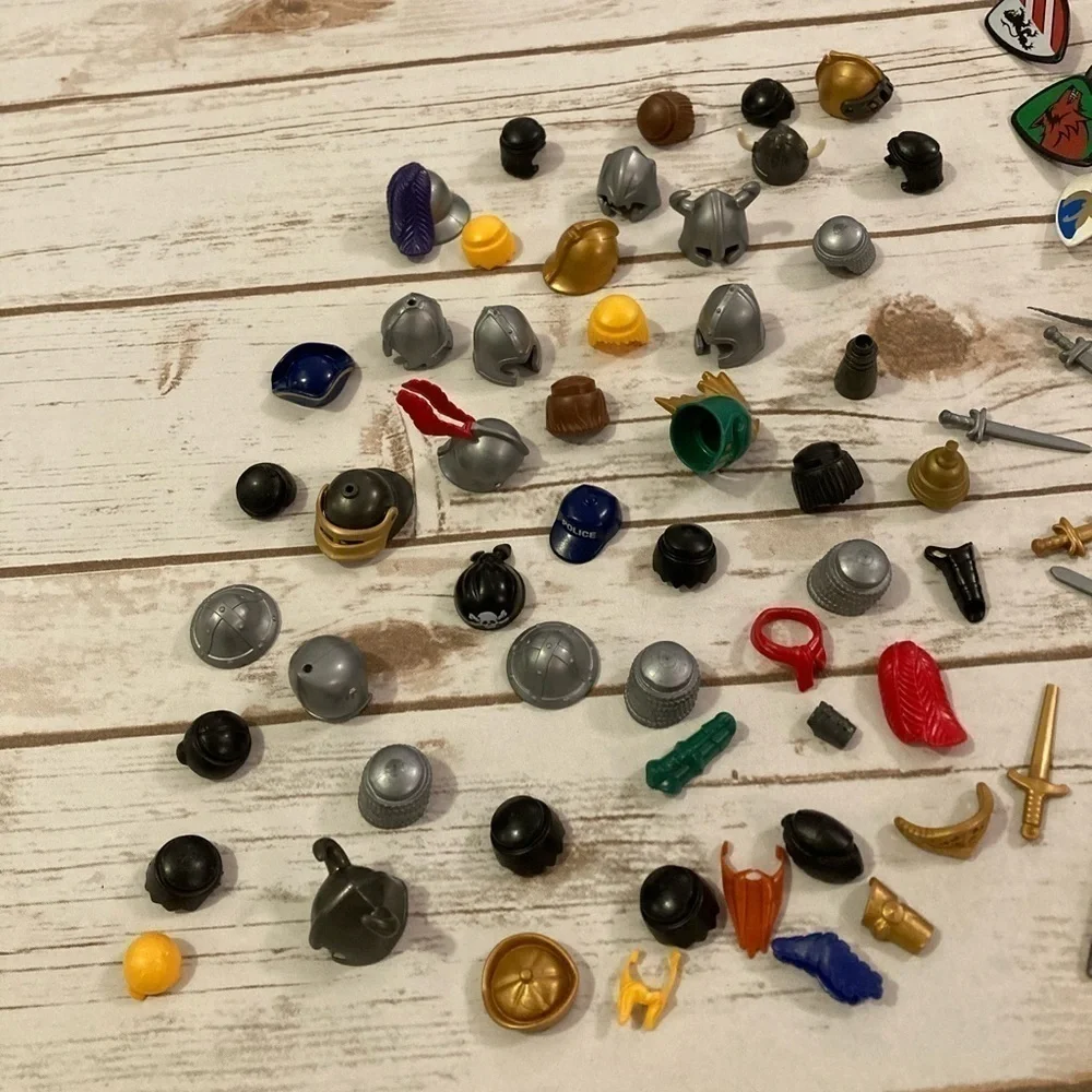 Vintage Playmobil Characters and Accessories Lot 203+ Pieces